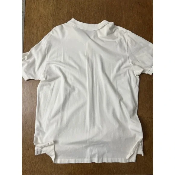 MENS POLO RALPH LAUREN SHORT SLEEVE BIG AND TALL WHITE POLO SHIRT XXL TALL - Picture 4 of 4